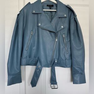 Faux Leather Jacket
